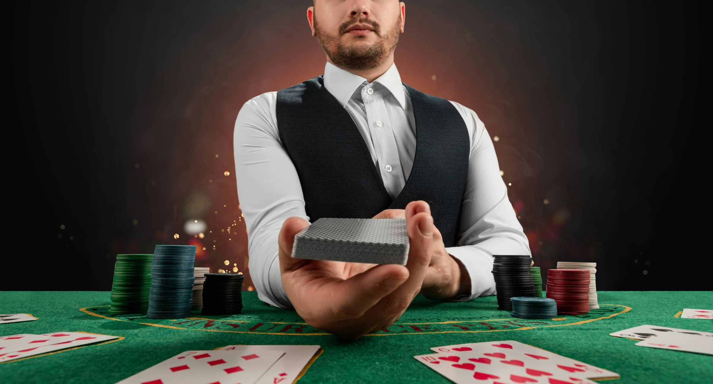 How do First person live dealer games work?